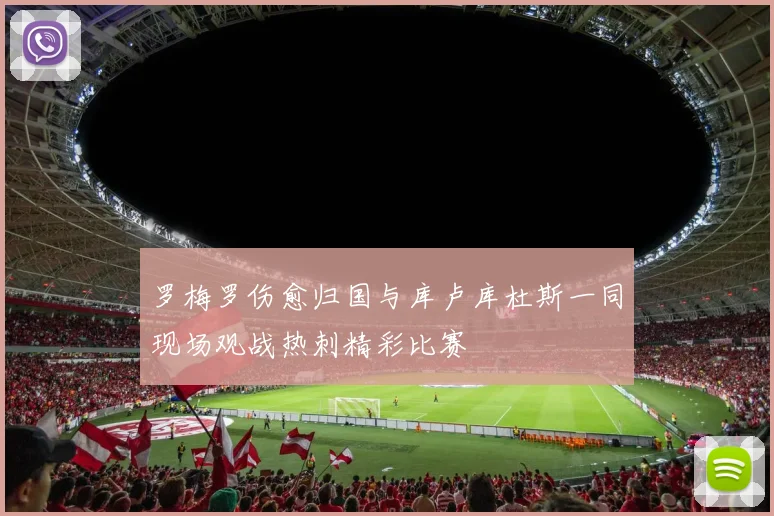 罗梅罗伤愈归国与库卢库杜斯一同现场观战热刺精彩比赛